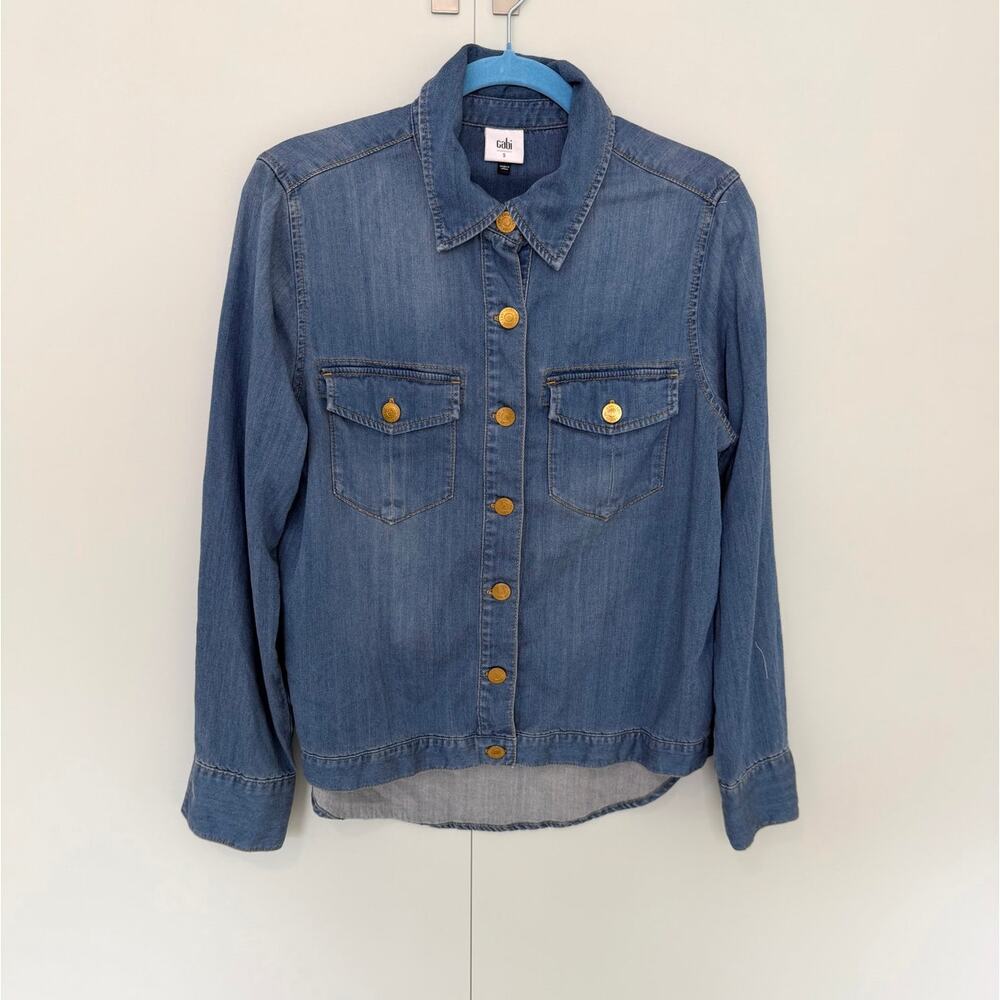 CABI Women's "Keep" Denim Jean Jacket Stye 6255